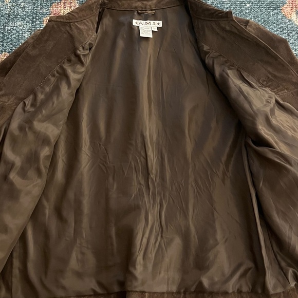 Vintage A.M.I Leather Jacket - Picture 5 of 9